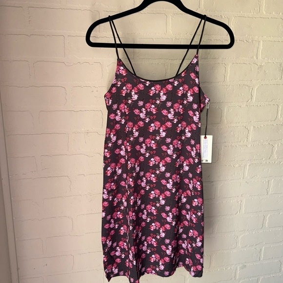 Ted Baker nightgown piped tie back chemise peony‎ glitched dress small Nightie - Picture 2 of 8